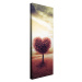 Obraz na plátne Tree of love PC039 30x80 cm