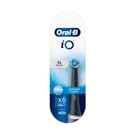 ORAL-B iO ultimate clean black náhradné hlavice 6 ks