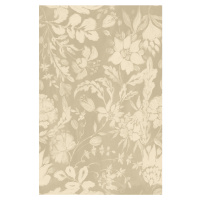 MINDTHEGAP Flowery Ornament Taupe - tapeta