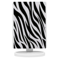 iQtech iMirror 3D Fascinate Zebra, kozmetické Make-Up zrkadlo, trojpanelové s LED Line osvetlení