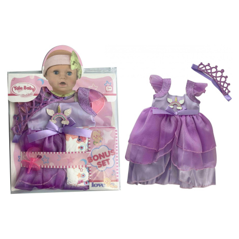 Šaty na bábiku 40-43cm MAC TOYS