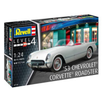 Plastic ModelKit auto 07718 - '53 Corvette Roadster (1:24)