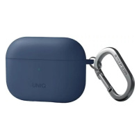 Púzdro UNIQ case Nexo AirPods Pro 2 gen + Ear Hooks Silicone caspian blue (UNIQ-AIRPODS(2021)-NE