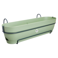 Elho Balkónový kvetináč Vibia Campana Trough All-in-1, zelená, 70 x 26 x 17 cm