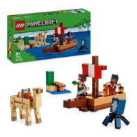 LEGO® Minecraft® 21259 Plavba na pirátskej lodi