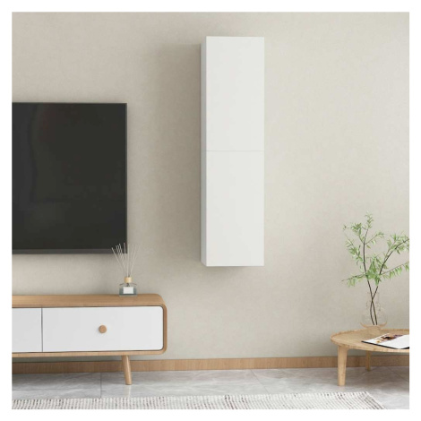 vidaXL TV skrinky 2 ks, biele 30,5x30x60 cm, kompozitné drevo