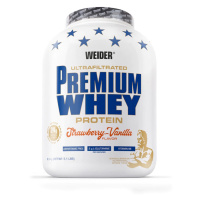 WEIDER Premium whey srvátkový proteín jahoda a vanilka 2300 g