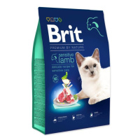 Krmivo Brit Premium by Nature Cat sensitive Lamb 8kg