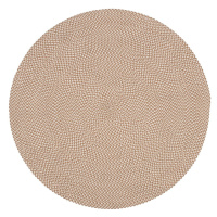 Béžový koberec z recyklovaného plastu La forma Rodhe, ø 150 cm