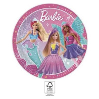 Papierové taniere Barbie 23cm, 8ks - Procos - Procos