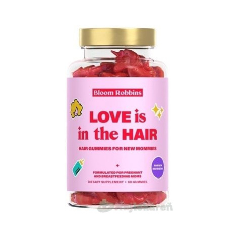 Bloom Robbins HAIR GUMMIES pre tehotné a dojčiace ženy 60ks