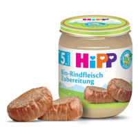 HiPP Bio príkrm hovädzie mäso - pyré 125g