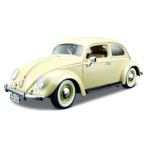 Bburago Volkswagen Beetle 1955 Beige 1:18