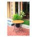 Okrúhly záhradný jedálenský stôl ø 80 cm Vienna – Garden Pleasure