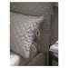 Béžová čalúnená jednolôžková posteľ s úložným priestorom s roštom 90x200 cm Sleepy Luna – Miufor
