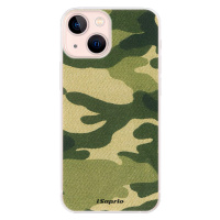 Odolné silikónové puzdro iSaprio - Green Camuflage 01 - iPhone 13 mini