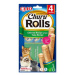 Maškrta pre mačky Inaba Churu Rolls cat Kura & Tuniak 4tuby 40g