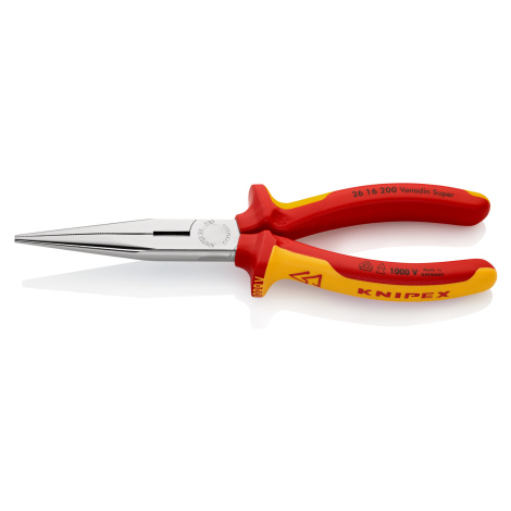 KNIPEX Kliešte pologuľaté s britmi 2616200