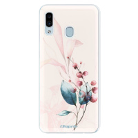 Silikónové puzdro iSaprio - Flower Art 02 - Samsung Galaxy A30