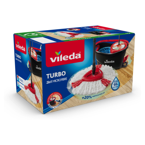 Vileda Súprava vedra a rotačného strapcového mopu TURBO