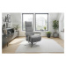 Sit & More RELAXAČNÉ KRESLO, textil, sivá