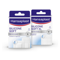 Hansaplast SILICONE SOFT XL ULTRA SENSITIVE náplasť 5 ks