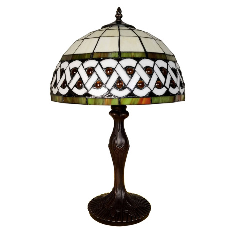 Stolová lampa 5LL-6153; Ø 31 cm Tiffany štýl