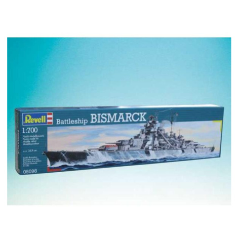 Plastic ModelKit loď 05098 - Battleship Bismarck (1:700)