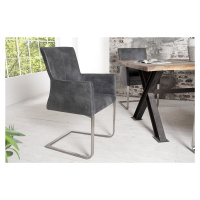 Estila Štýlová moderná stolička Samson sivá