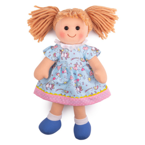 Bigjigs Toys Látková bábika Olivia 34 cm