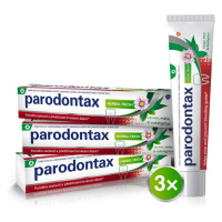 PARODONTAX Zubný pastal Herbal Fresh 3 x 75 ml
