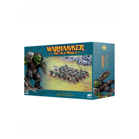 Games Workshop Warhammer: The Old World - Orc & Goblin Tribes - Orc Boyz Mob