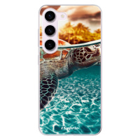 Odolné silikónové puzdro iSaprio - Turtle 01 - Samsung Galaxy S23 5G