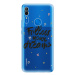 Odolné silikónové puzdro iSaprio - Follow Your Dreams - black - Huawei P Smart Z