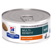 HILL'S Prescription Diet™ w/d™ Feline Chicken konzerva 156 g