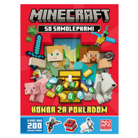 Egmont Minecraft so samolepkami - Honba za pokladom