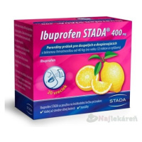 Ibuprofen STADA 400 mg na bolesť a horúčku 20 vrecúšok