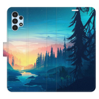 Flipové puzdro iSaprio - Magical Landscape - Samsung Galaxy A13 / A13 5G