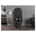 MEXEN - RICO WC misa rimless, čierne mat 3372XX85