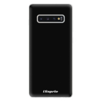 Odolné silikónové puzdro iSaprio - 4Pure - černý - Samsung Galaxy S10+