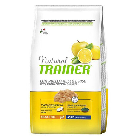 Trainer Natural Small and Toy Adult, kura a ryža 7kg