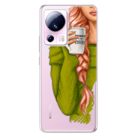 Odolné silikónové puzdro iSaprio - My Coffe and Redhead Girl - Xiaomi 13 Lite