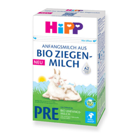 HiPP 1 Bio kozie mlieko počiatočná mliečna dojčenská výživa 1x400 g