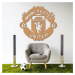 Drevený obraz - Logo Manchester United, Buk