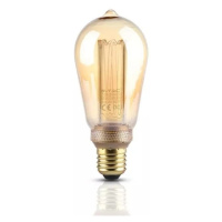 Žiarovka LED Filament E27 4W, 2200K, 200lm, ST64 VT-2185 (V-TAC)