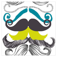 MINDTHEGAP Different Moustaches - tapeta