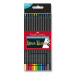 Pastelky Faber-Castell Black Edition - 12 farieb