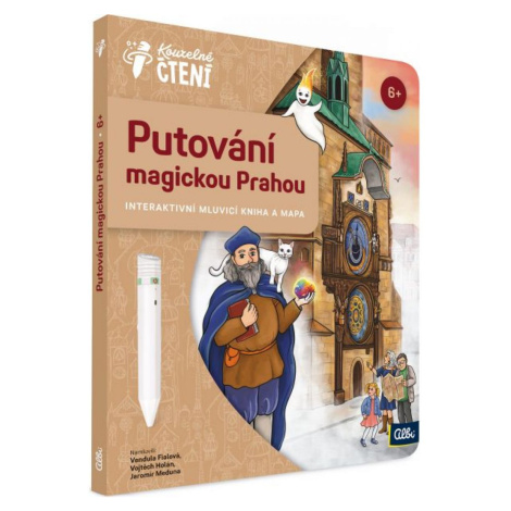 Albi Kúzelné čítanie Kniha Putovanie magickou Prahou CZ verzia