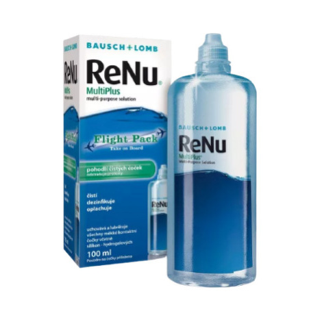 RENU Multiplus flight pack roztok na kontaktné šošovky modrý 100 ml