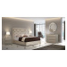 Estila Chesterfield luxusná manželská posteľ Adagio s čalúnením a s úložným priestorom 150-180cm